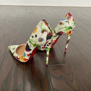 Worn 3x… So Kate 120 Patent Mosaique Christian Louboutin Size 38 (8)